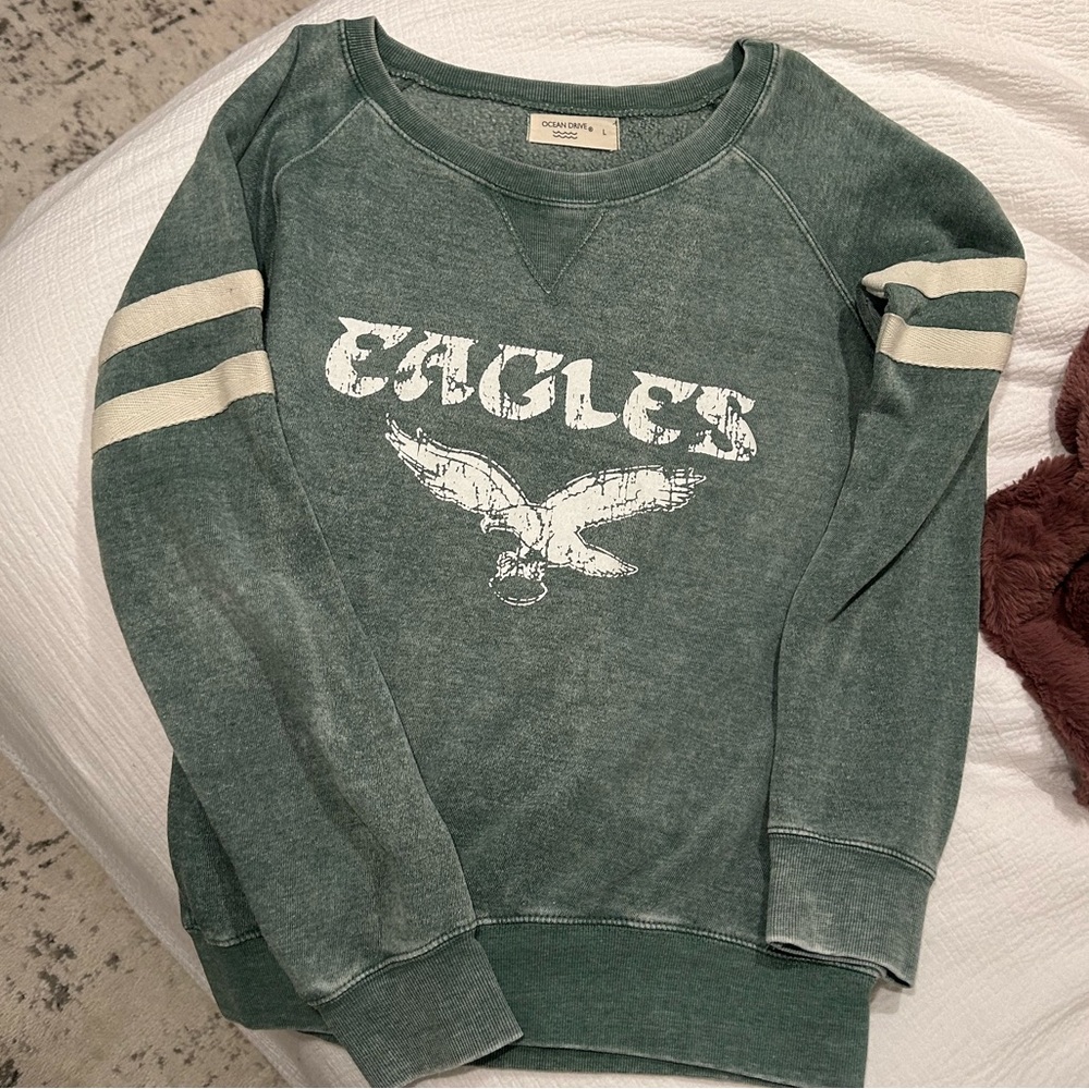 Philadelphia Eagles retro crewneck sweatshirt